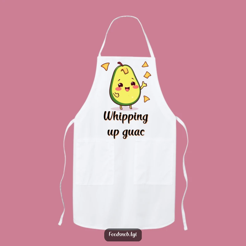 Funny Avocado Juggling Apron: Kitchen Guac Toss Style - Chef Gift