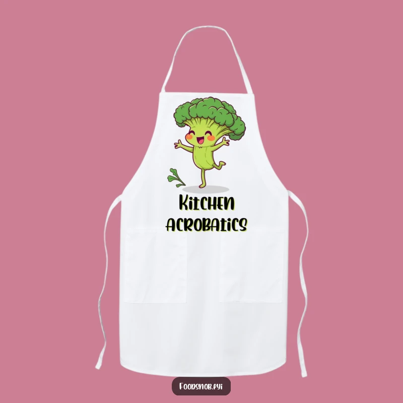 Funny Broccoli Chef Apron - Cook with Hilarious Effort!