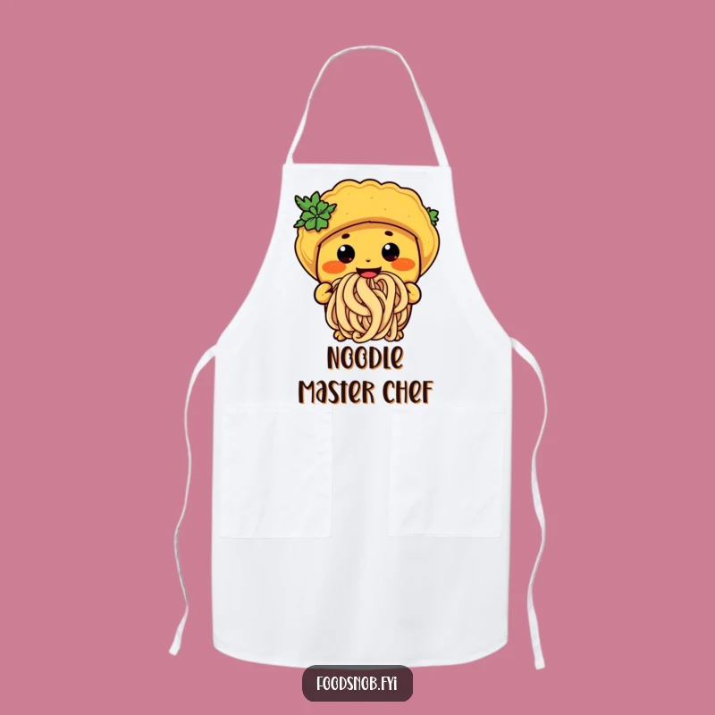 Funny Taco Noodle Apron: Whimsical Foodie Gift for Kitchen Fun