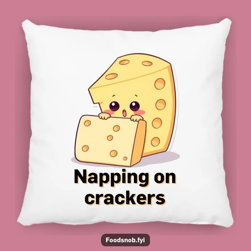 Funny Cheese Wedge Pillow - Snuggle Up with a Snack