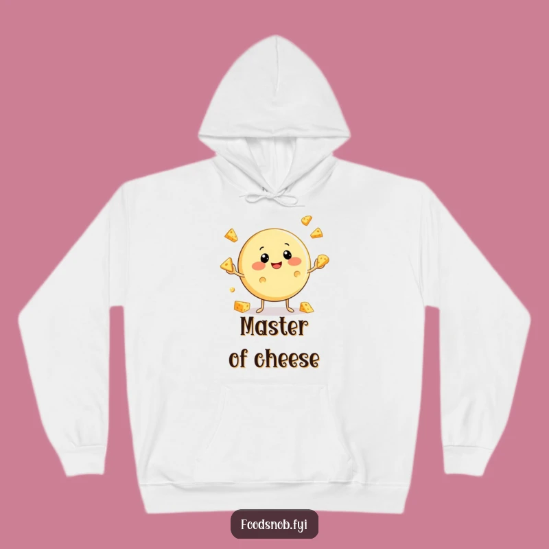 Funny Cheese Juggling Hoodie: Cozy Comfort & Cheesy Humor