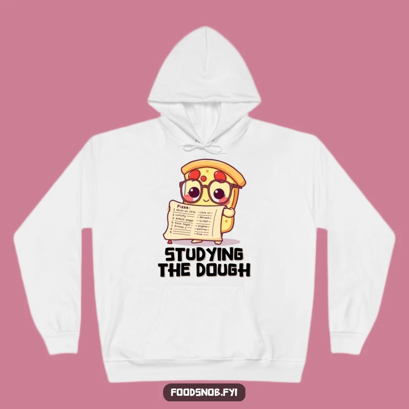 Funny Smart Pizza Hoodie: Cozy Up with Culinary Wisdom!