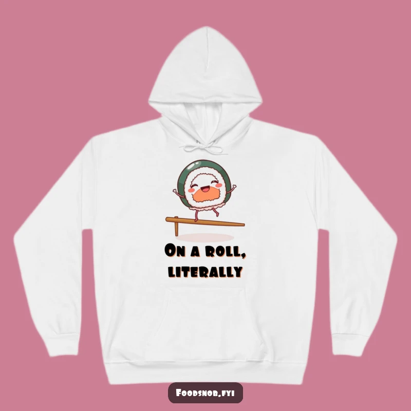 Funny Sushi Dancer Hoodie: Cozy Comfort for Foodie Dancers