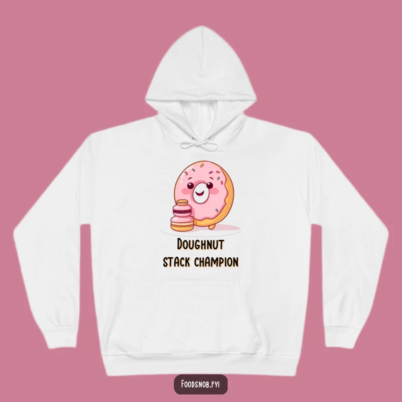 Funny Sweet Struggle Donut Hoodie: Cozy Up with Dessert Dreams!
