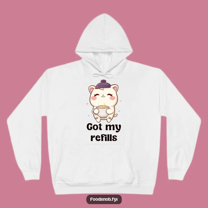 Funny Boba Tea Wink Hoodie - Cozy Playful Apparel Gift