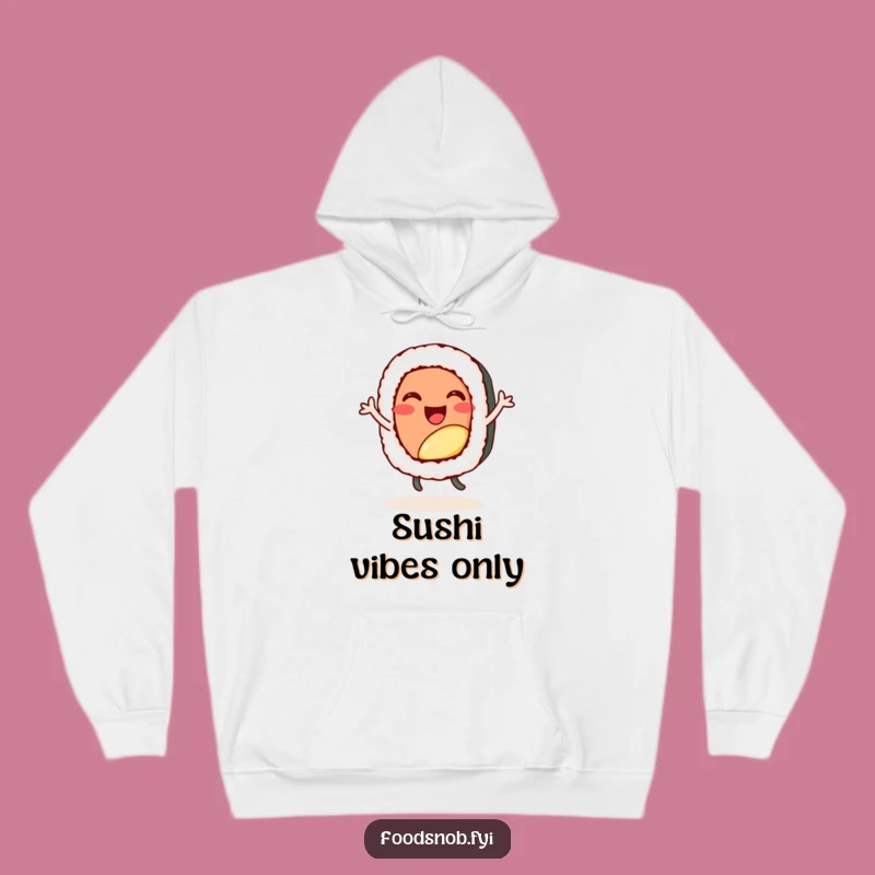 Funny Sushi Dance Hoodie, Cozy Up with Moves and Merriment!