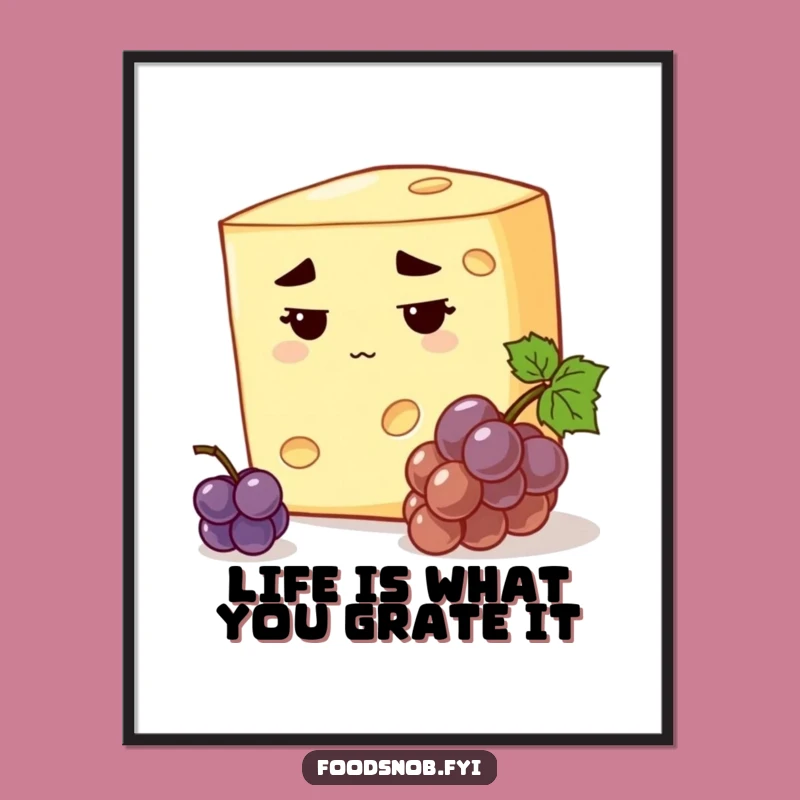 Funny Free Printable Cheese Art: Humorous Downloadable Decor for Food Lovers