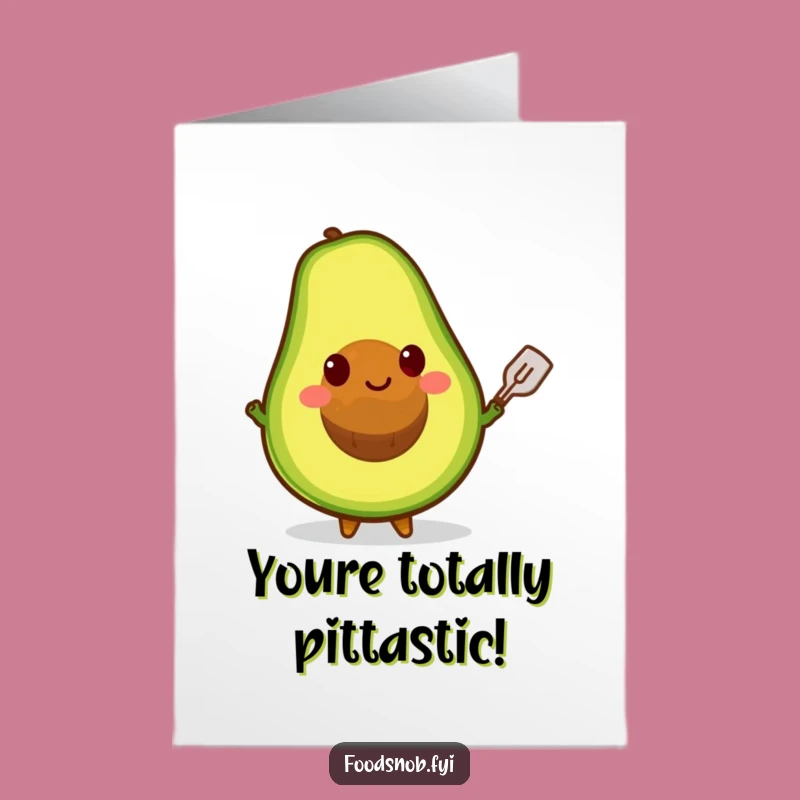Free Printable Avocado Congrats Card - You Did It - Funny Downloadable Gift