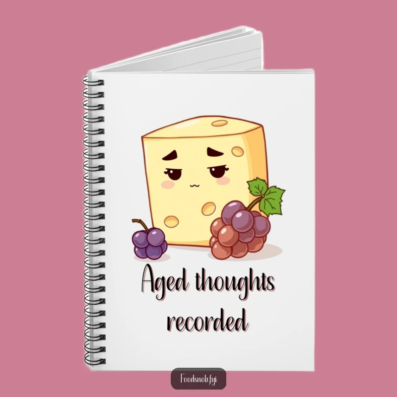 Funny Stern Cheese Notebook: Witty Journal & Gourmet Gift