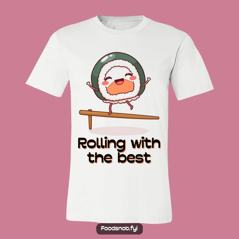 Funny Sushi Dancer T-Shirt: Wear Your Moves with Delicious Humor