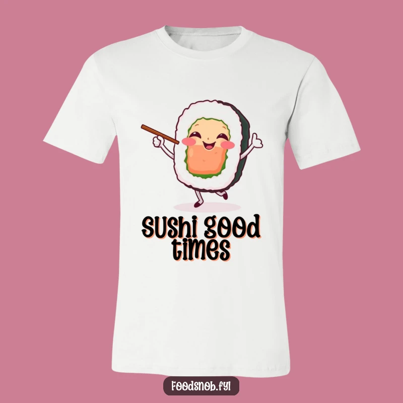 Funny Sushi Dancer T-Shirt: Show Your Moves in this Foodie Tee