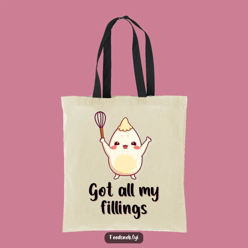 Funny Burrito Tote Bag: Cheerful Chef Accessory for Foodie Errands